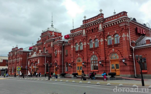 Москва - Казань: с двухэтажного поезда в двухэтажный автобус
